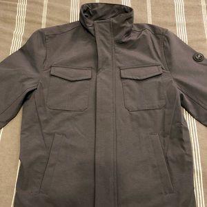 Michael Kors Men’s Charcoal Pocketed Zip Jacket